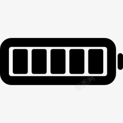 充满电池完整的电池充电状态界面符号图标高清图片