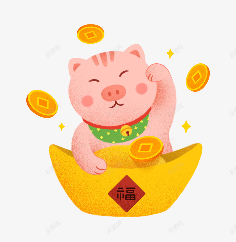 卡通手绘猪宝宝金元宝psd免抠素材_88icon https://88icon.com 卡通 卡通手绘猪宝宝金元宝 卡通猪 卡通猪宝宝 猪宝宝 装饰 装饰背景