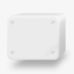 白色墙纸白色立体磁盘驱动器图标图标