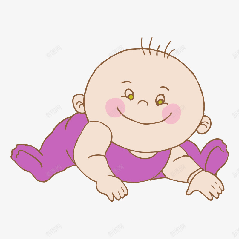 婴儿可爱萌png免抠素材_88icon https://88icon.com 儿童 卖萌 卡通 可爱 婴儿 婴幼儿 小孩 幼儿 手绘 手绘婴儿 紫色 萌 超可爱