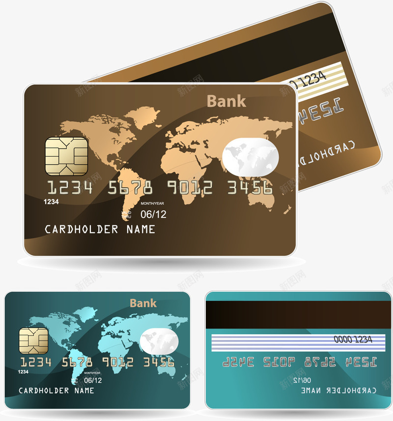 信用卡银行卡矢量图eps免抠素材_88icon https://88icon.com 2 信用卡银行卡矢量素材信用卡银行卡加密锁支付付款网上购物pay矢量素材 矢量图