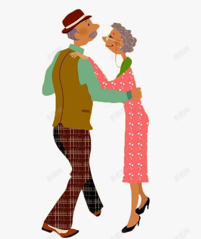 跳舞的老年夫妻png免抠素材_88icon https://88icon.com 老人素材 老年人 老年人照片 老年夫妻