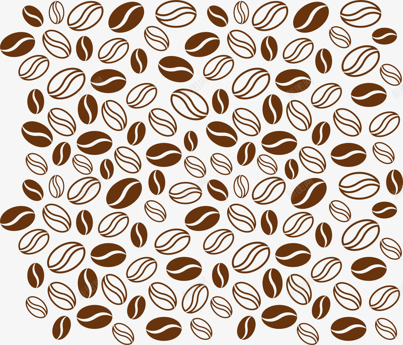 简约棕色咖啡豆png免抠素材_88icon https://88icon.com 咖啡 密集咖啡豆 小清新咖啡豆 棕色咖啡豆 简约咖啡豆 饮料