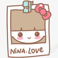 卡通照片png免抠素材_88icon https://88icon.com 卡通 照片 美女