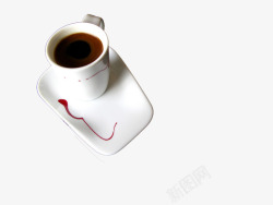 酒水特写一杯咖啡高清图片
