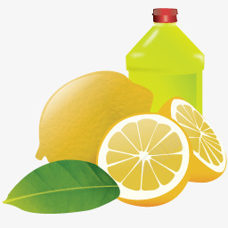 橙色PNG柠檬图标图标
