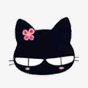 黑猫头像png免抠素材_88icon https://88icon.com 可爱卡通 小元素素材 猫咪 简笔画五官素材 黑猫简笔画