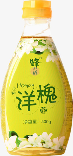 蜂蜜液体饮料包装素材