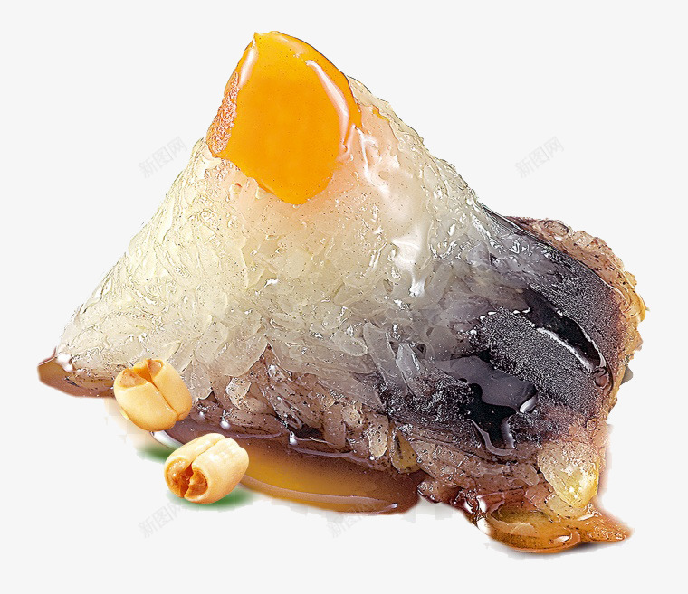 糯米粽子png免抠素材_88icon https://88icon.com png 产品实物 端午节 莲子 蛋黄粽子 食物