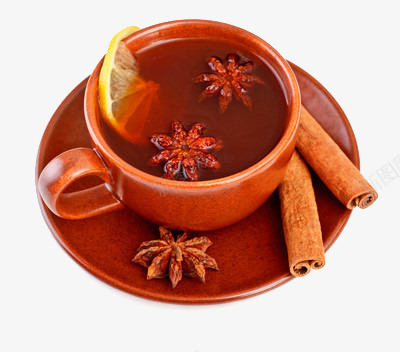 一杯桂皮柠檬茶png免抠素材_88icon https://88icon.com 保暖 暖胃 红色
