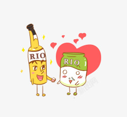 RIO鸡尾酒素材