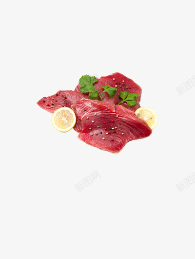 生肉png免抠素材_88icon https://88icon.com 摄影 柠檬 牛排 猪肉 生肉 肉 食物