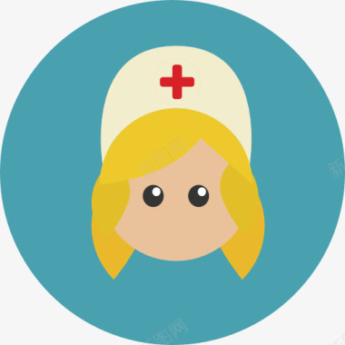 医疗救助护士图标图标