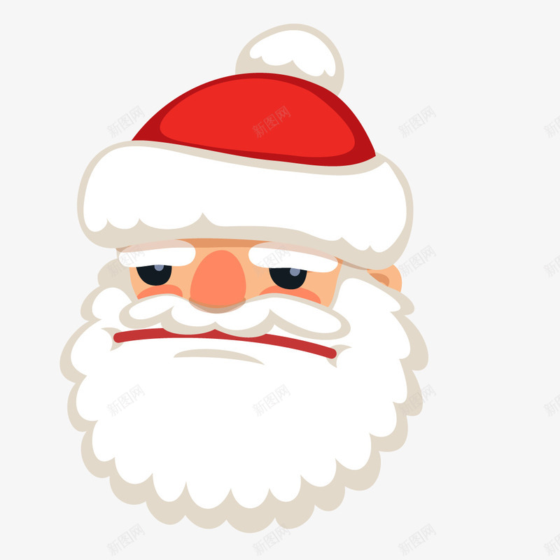 不开心的圣诞老人头像png免抠素材_88icon https://88icon.com 不新开的圣诞老人头 卡通圣诞老人头 圣诞老人免费png下载 圣诞老人矢量图