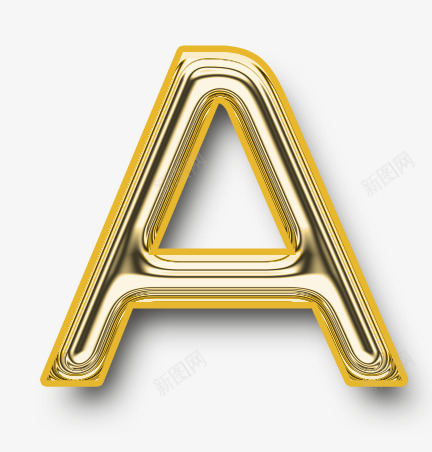 金属质感字母Apng免抠素材_88icon https://88icon.com 创意字母 现代 金属质感字母数字