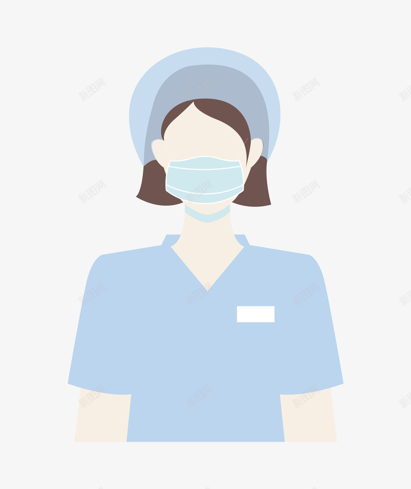 卡通装饰人物介绍海报png免抠素材_88icon https://88icon.com PPT制作 PPT制作设计 人物 人物介绍 人物头像 动漫人物 医护人员 卡通人物 护士 海报设计 装饰设计