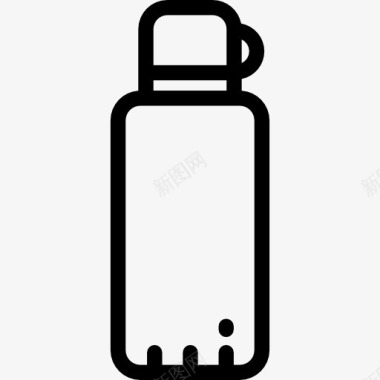 保温瓶热图标图标