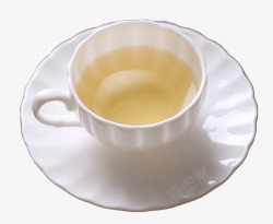 纯白瓷碗清新柠檬茶茶碗高清图片