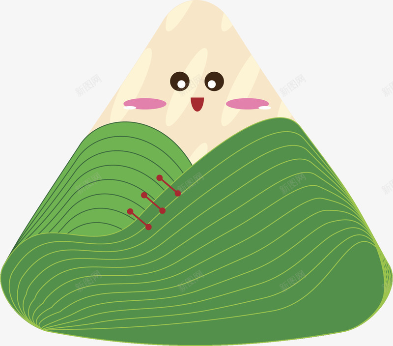 卡通端午节粽子装饰插画png免抠素材_88icon https://88icon.com 卡通端午节粽子 手绘可爱粽子 手绘粽子 端午节 粽子 粽子装饰