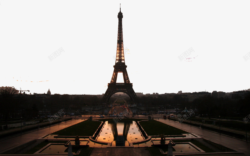 法国巴黎埃菲尔铁png免抠素材_88icon https://88icon.com 各地名著 旅游风景照片 著名建筑