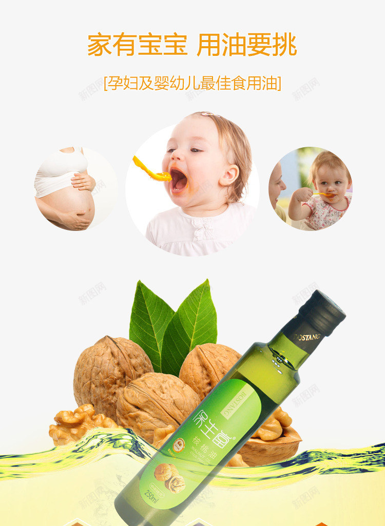 家有宝宝用油要挑png免抠素材_88icon https://88icon.com n 产品实物 健康用油 关注健康 关爱儿童 宝宝 宝宝的健康 家庭 海报宣传图画 矢量单个素材 矢量素材