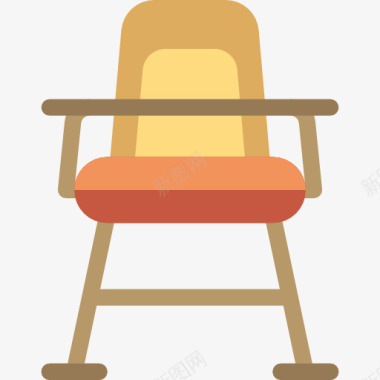 高高的椅子上图标图标