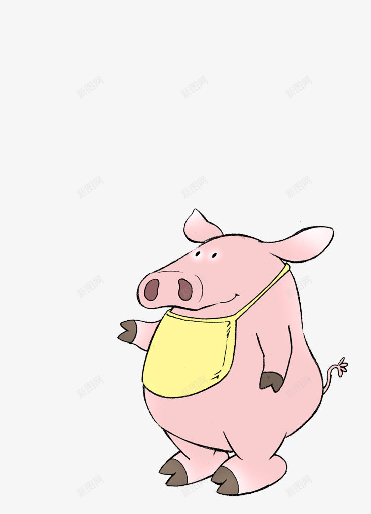 小猪png免抠素材_88icon https://88icon.com 卡通猪 大肥猪 猪宝宝 红烧猪 红猪 胖猪