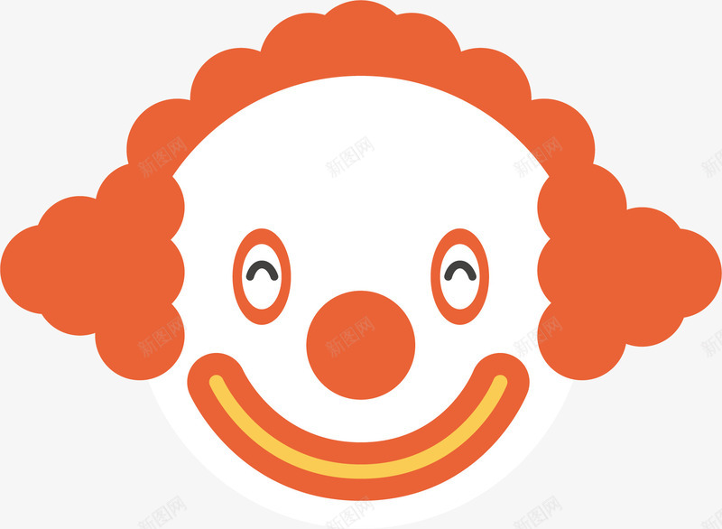 手绘小丑头像png免抠素材_88icon https://88icon.com joker png png下载 png免费 png图库 小丑joker 小丑头像 手绘小丑 矢量png 矢量小丑头 红色小丑