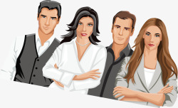 律师团队一群律师高清图片