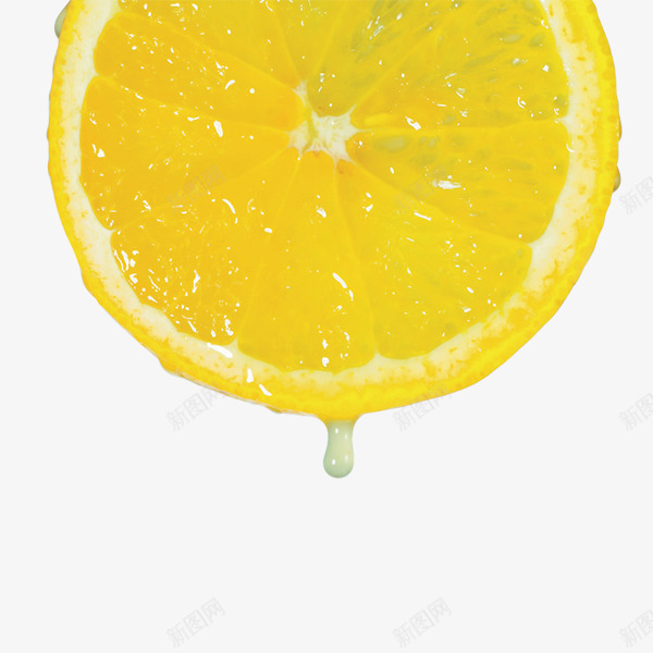 鲜艳可口的黄色柠檬片png免抠素材_88icon https://88icon.com 柠檬片 鲜艳可口 黄色