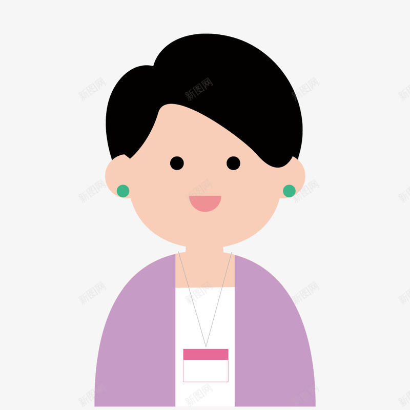 卡通装饰人物介绍海报女士png免抠素材_88icon https://88icon.com PPT制作 PPT制作设计 人物 人物介绍 人物头像 动漫人物 卡通人物 海报设计 装饰设计