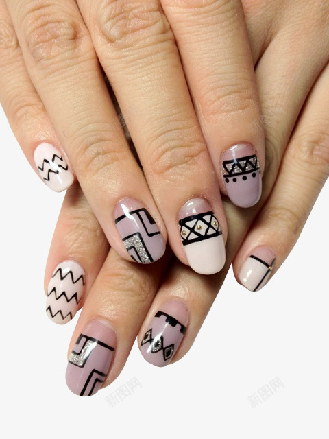 美甲元素png免抠素材_88icon https://88icon.com 元素 手指 指甲 美甲