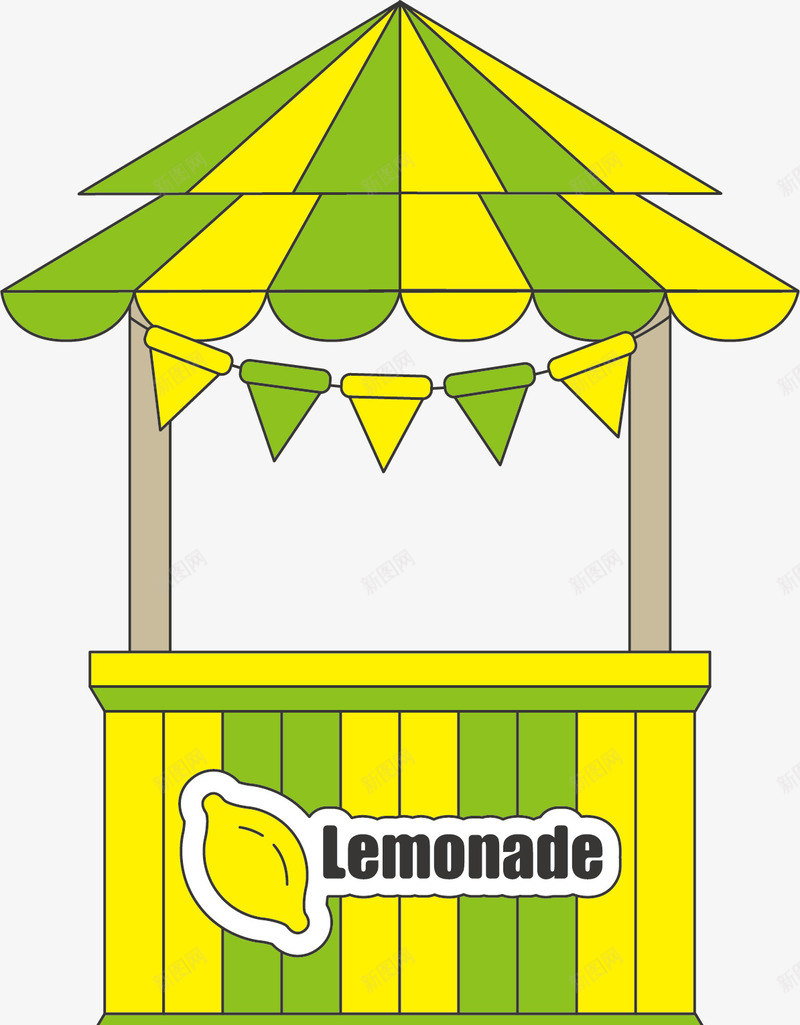 柠檬店铺png免抠素材_88icon https://88icon.com LEMON 柠檬店铺 矢量柠檬 雨棚