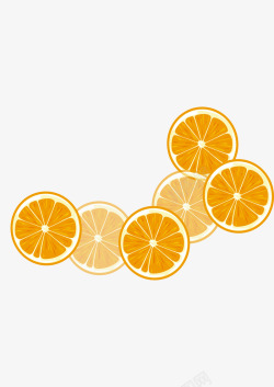 柠檬橙子水果素材