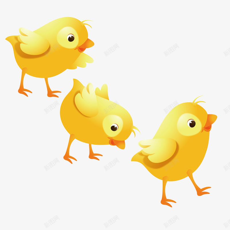 小雞圖 小鸡卡通图小鸡png图片免费下载-素材guuumskm-88ICON