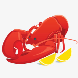 美味的虾图片小龙虾logo图标图标