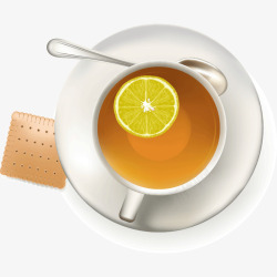柠檬茶素材
