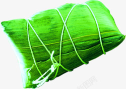 绿色天然糯米粽子素材