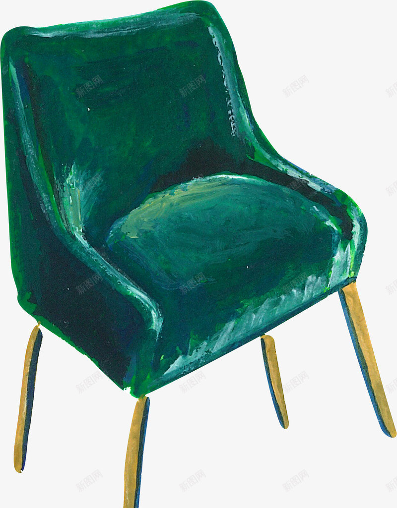 美式客厅软沙发插画png免抠素材_88icon https://88icon.com 北欧布艺单人沙发 小户型 椅子 现代 简约 绿色沙发 美式客厅软沙发插画 老虎椅子