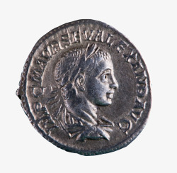亚历山大头像硬币罗马硬币头像实素材