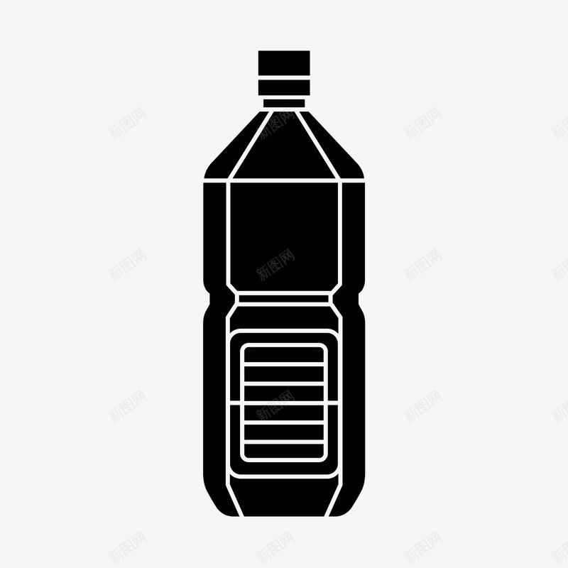 饮料瓶剪影png免抠素材_88icon https://88icon.com 剪影 瓶子 饮料 饮料瓶