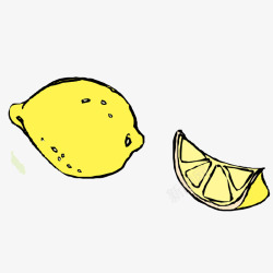的水果类柠檬插画矢量图素材