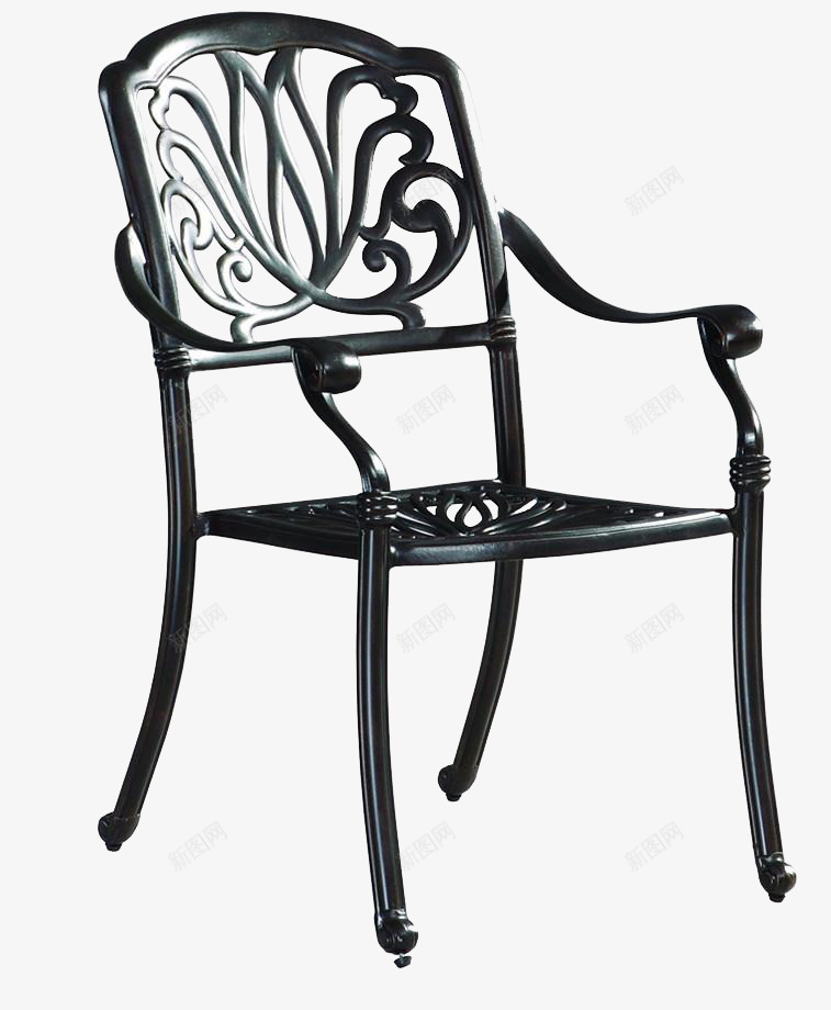 时尚的椅子png免抠素材_88icon https://88icon.com 公园椅 坚固 户外 现代美观 金属