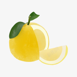 美味水果元素柠檬素材