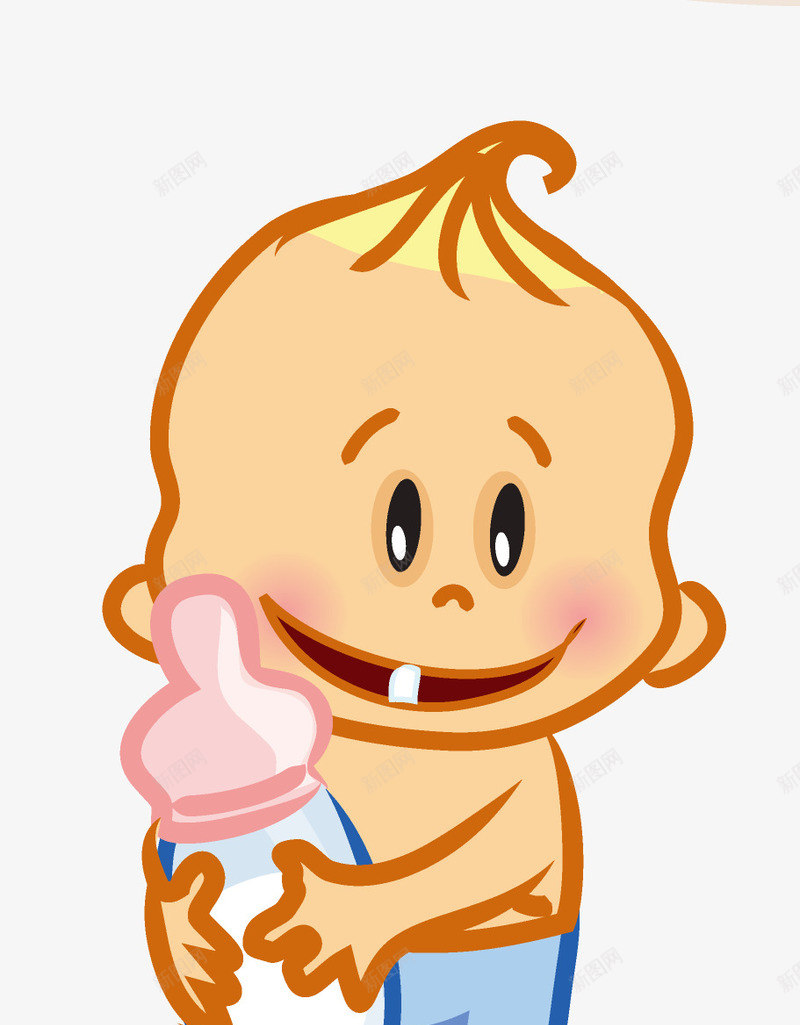 手绘卡通抱着奶瓶的婴儿人物png免抠素材_88icon https://88icon.com 动画 卡通婴儿 可爱婴儿 婴儿 婴儿产品设计 婴儿人物设计 婴幼儿 宝宝 手绘卡通 抱着奶瓶的婴儿 母婴