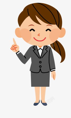 卡通装饰人物介绍海报素材