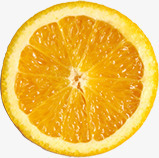 清凉夏日海报橙子素材