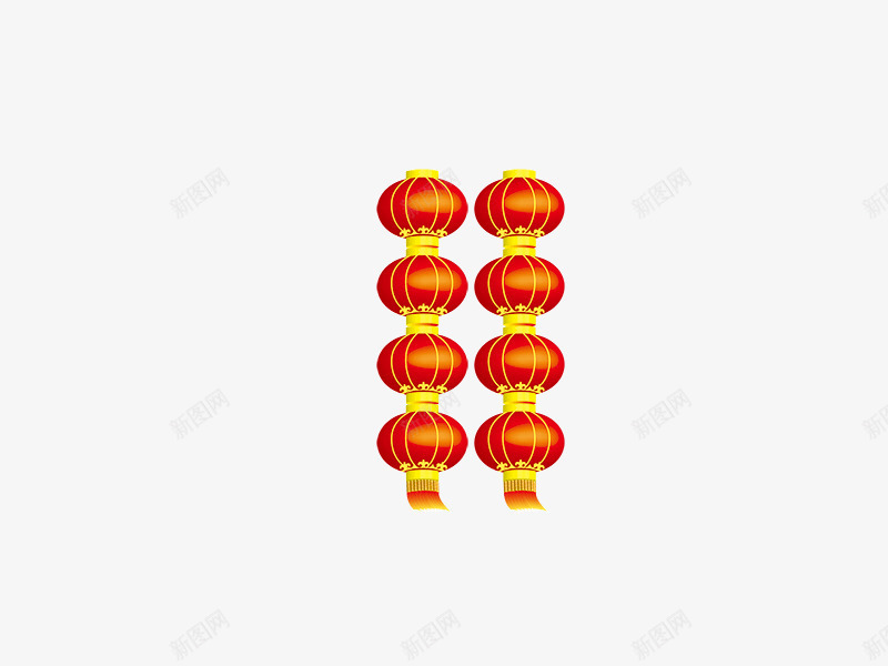 春节过年海报png免抠素材_88icon https://88icon.com 春节 海报 过年