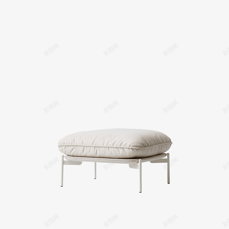 白色简单的小凳子png免抠素材_88icon https://88icon.com 产品实物 家具图 柔软 现代家具 白色板凳 白色枕头 白色椅子 简单 简约 舒适 高端
