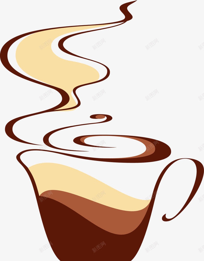 热咖啡png免抠素材_88icon https://88icon.com 可爱 咖啡 咖啡杯 咖啡香气 手绘 杯子 饮料 香喷喷咖啡 香气